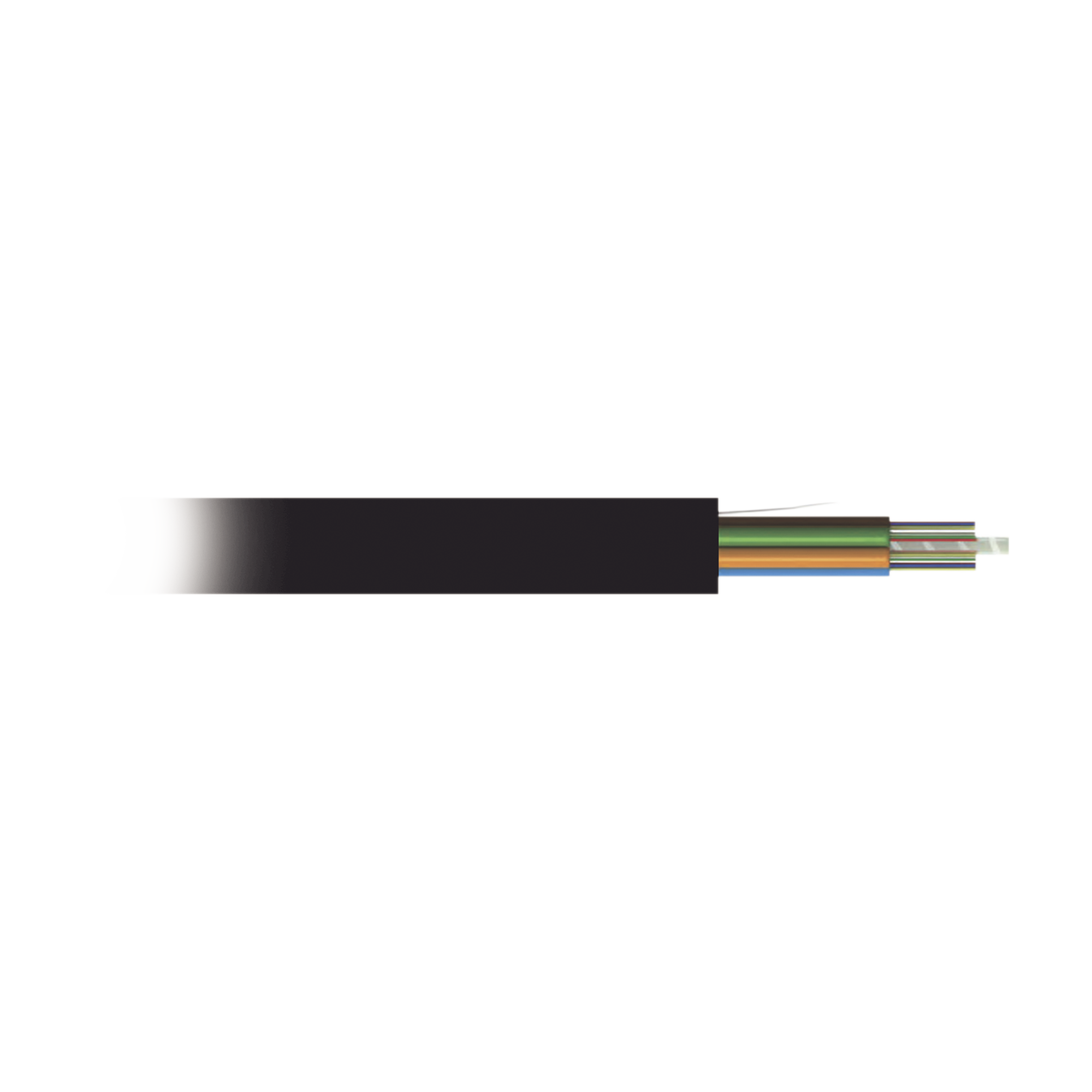 Cable de fibra Ã³ptica mono modo troncal de 12 hilos de uso para exterior, para los analizadores FD525, FD525R o FD508