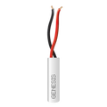 Bobina de 305 Metros (1000 Pies) de Cable / 2 x 22 AWG / Color Blanco / Riser / Para Sistemas de Intrusión y Automatización