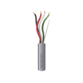 Bobina de 152 Metros (500 Pies) / Cable 4 x 16 AWG / Color Gris / Aplicaciones de Control / Riser