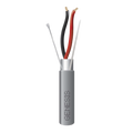 Bobina de 305 Metros (1000 Pies) / Cable 2 x 18 AWG / Color Gris / Blindado / Riser / Aplicaciones de Audio Control de Acceso y Automatización