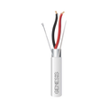 Carrete de 152 Metros (500 Pies) de Cable / 2 x 16 AWG / Blindado / Plenum / Color Blanco / Para Aplicaciones de Audio, Seguridad y Control