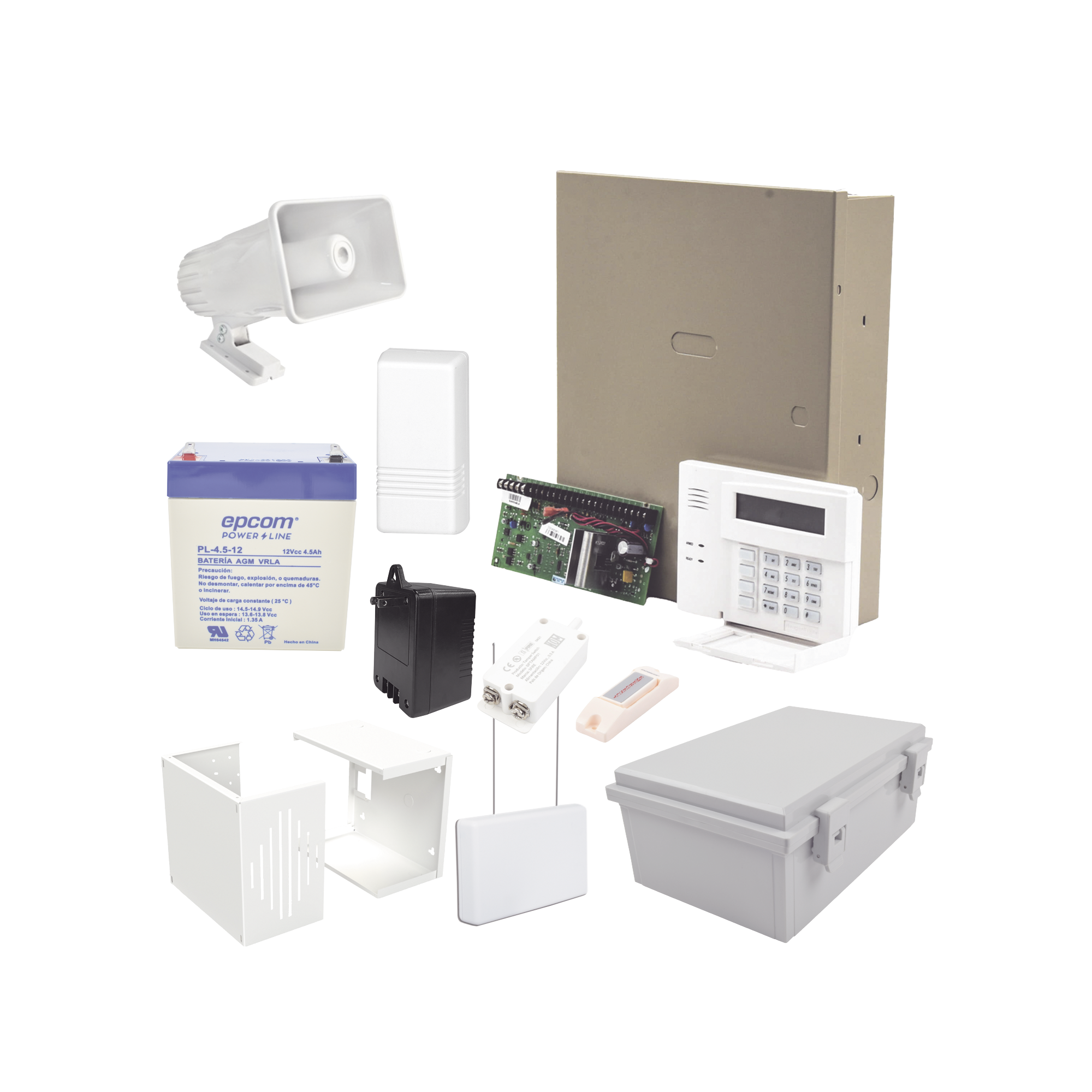 Kit de Inicio para Alarma Vecinal con botÃ³n de Largo Alcance