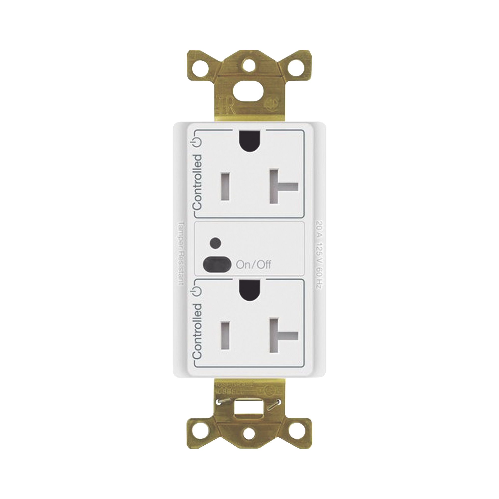 ReceptÃ¡culo inalÃ¡mbrico Lutron VIVE / 20 A, control inteligente en los 2 conectores.