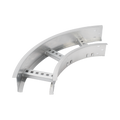 Curva Horizontal de Aluminio de 90Â° Perfil Z / Peralte 3 1/4" / Ancho 6" / Radio 8" / Incluye TornillerÃ­a (CHC90EZ314R8X6AK)