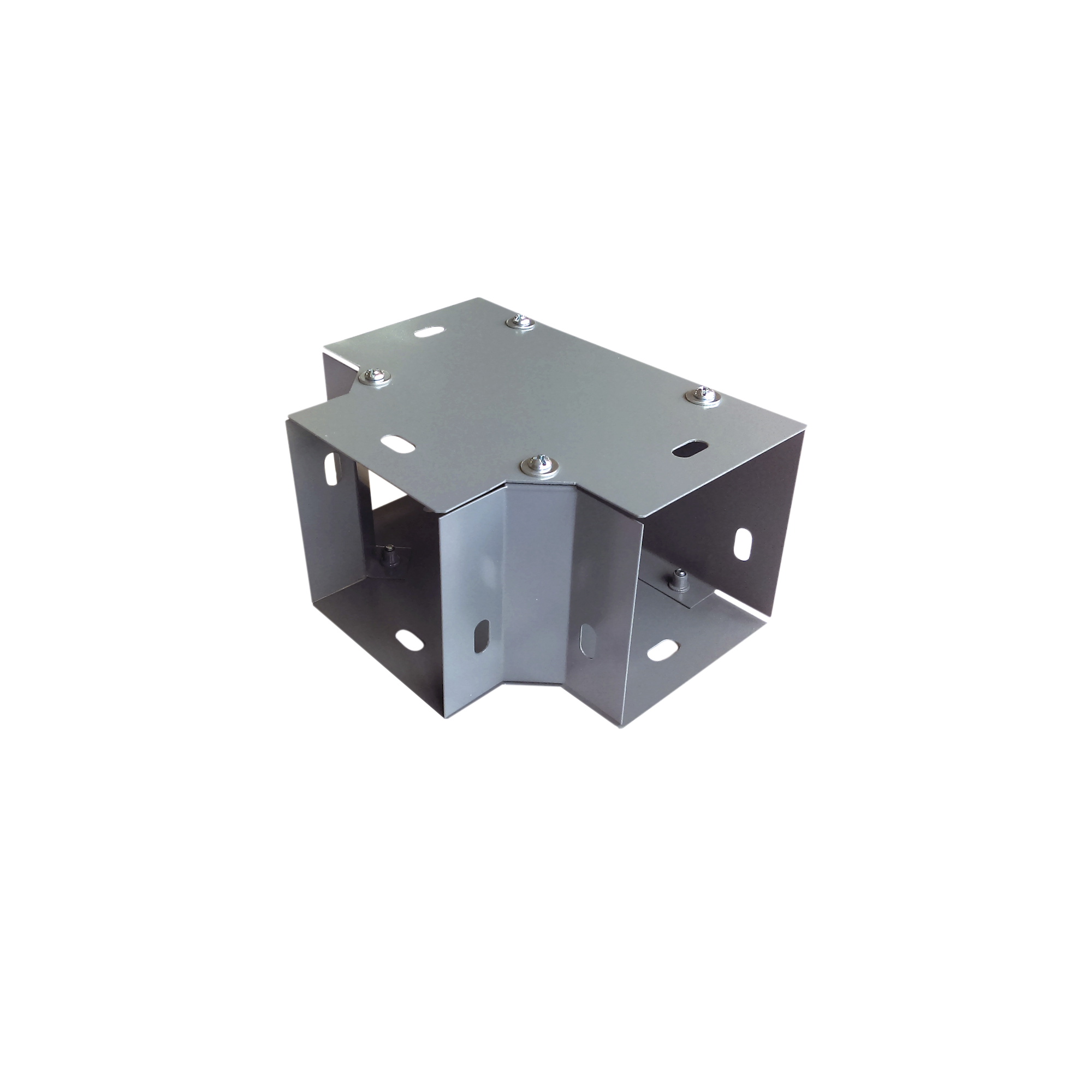 DerivaciÃ³n "T" horizontal 100 x 100 mm (3.94 x 3.94 pulg.), fabricado en lÃ¡mina de acero al carbÃ³n
