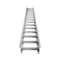 Escalera de Aluminio Portacables / Perfil Z / Peralte 3 1/4" /Paso 9" / Ancho 12" / 3.66 metros / Capacidad MÃ¡x. 274 Cables / Incluye Cople Union y TornillerÃ­a (CHEZ314P9X12AK)