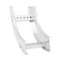 Curva Vertical Interior de Aluminio de 90Â° Perfil Z / Peralte 3 1/4" / Ancho 6" / Radio 8" / Incluye TornillerÃ­a