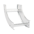 Curva Vertical Interior de Aluminio de 90Â° Perfil Z / Peralte 3 1/4" / Ancho 9" / Radio 8" / Incluye TornillerÃ­a (CHVI90EZ314R8X9AK)