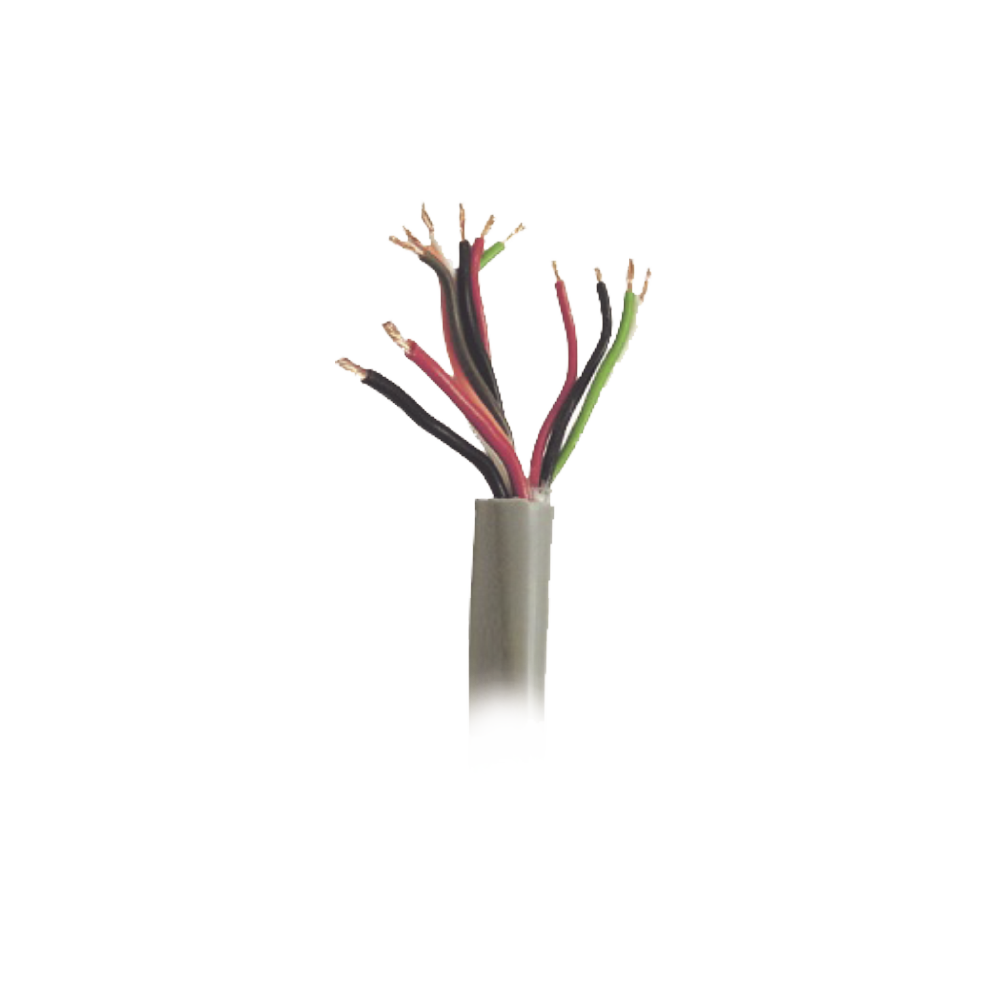 Bobina de Cable de 500 Metros (1640 Pies) / Color Gris / Sistemas de Alarmas de Intrusión y Control de Acceso / 5 Pares Calibre 22 / 1 Par Calibre 18 / Intemperie