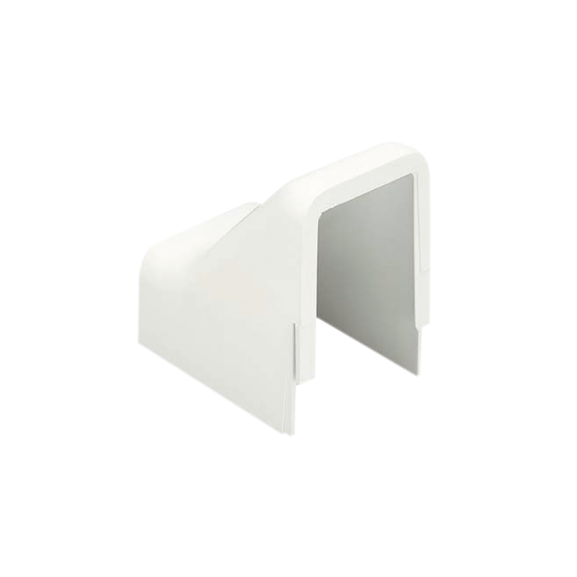 ConexiÃ³n para techo falso/entrada, para uso con canaleta LD5, material ABS, Color Blanco Mate