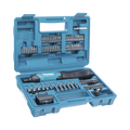 Atornillador Reversible (Broquero 1/4) de 220 RPM con Cargador USB (Incluye 81 Puntas).