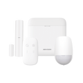 (AX PRO) KIT de Alarma AX PRO / Incluye: 1 Hub con bateria de respaldo / 1 Sensor PIR / 1 Contacto MagnÃ©tico / 1 Control Remoto / WiFi / Compatible con Hik-Connect P2P