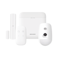 (AX PRO) KIT de Alarma AX PRO / Incluye: 1 Hub con bateria de respaldo / 1 Sensor PIR con CÃ¡mara / 1 Contacto MagnÃ©tico / 1 Control Remoto / WiFi / Compatible con Hik-Connect P2P
