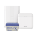 (AXPRO) KIT  de alarma AX PRO conversiÃ³n de zonas cableadas a inalÃ¡mbricas / Incluye: 1 Hub con BaterÃ­a de respaldo/ 1 Expansor de 16 zonas cableadas / 1 BaterÃ­a de respaldo 12Vcc a 7 Amp/ Compatible con Hik-Connect P2P
