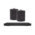 Amplificador de Audio con 2 Bocinas OL-5BK | 2 x 60W | Baja Impedancia 4 - 8Î© | Reproductor Bluetooth, USB, SD | Efectos Integrados Delay, Echo, Repeat
