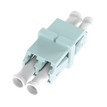 Módulo Acoplador LC Duplex, Para Fibra Multimodo, Color Aqua