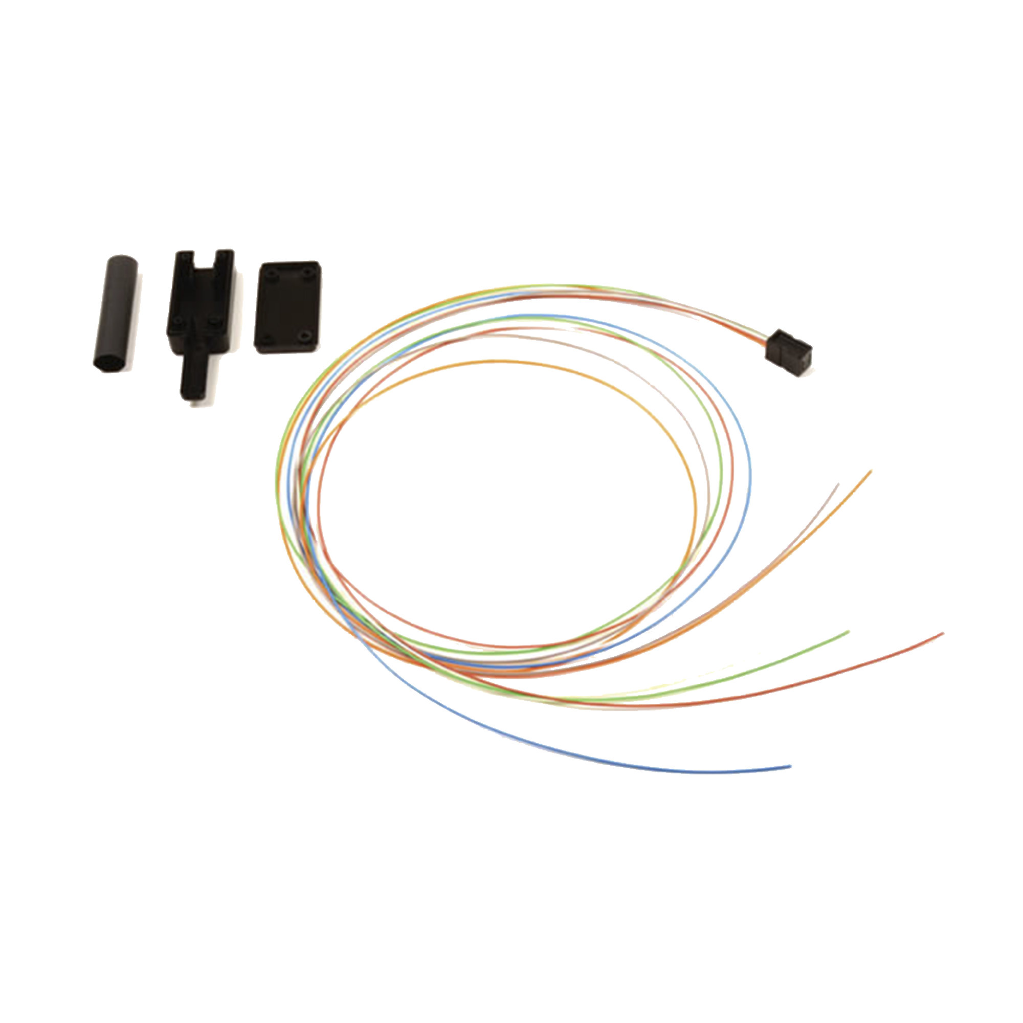 Kit Breakout de 6 Fibras, para Convertir Fibra (Loose Tube) de 250 a 900 Micras, 1 Metro (3.28 Pies)