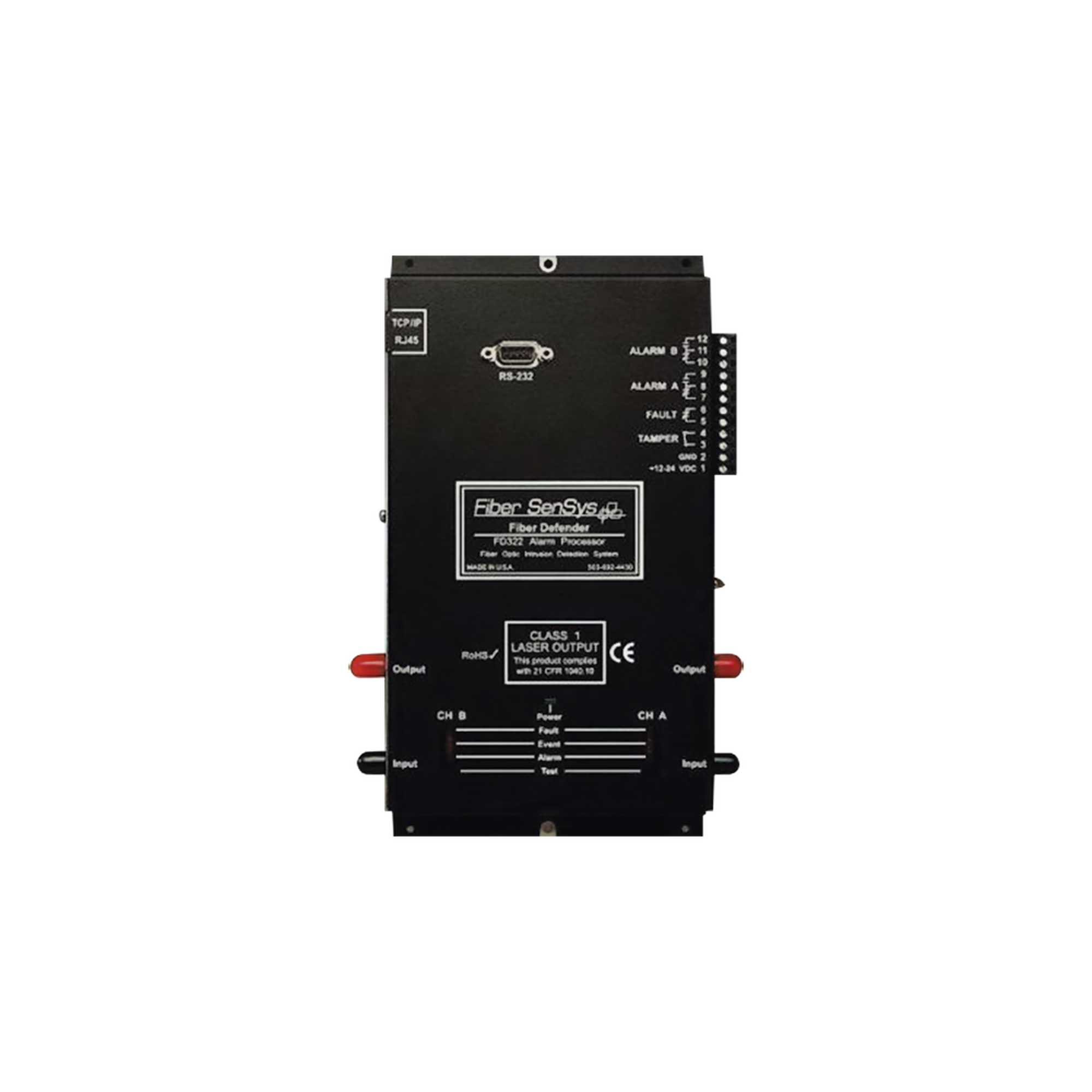 Sensor de Seguridad Perimetral de 1 Zona/DetecciÃ³n por Fibra Ã“ptica Sensitiva/ 0 a 5 Km de protecciÃ³n