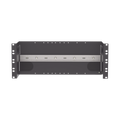 Soporte Industrial Para Instalar Equipos de Montaje en Riel DIN, Para Racks o Gabinetes EstÃ¡ndar de 19in, de 4UR, Color Negro