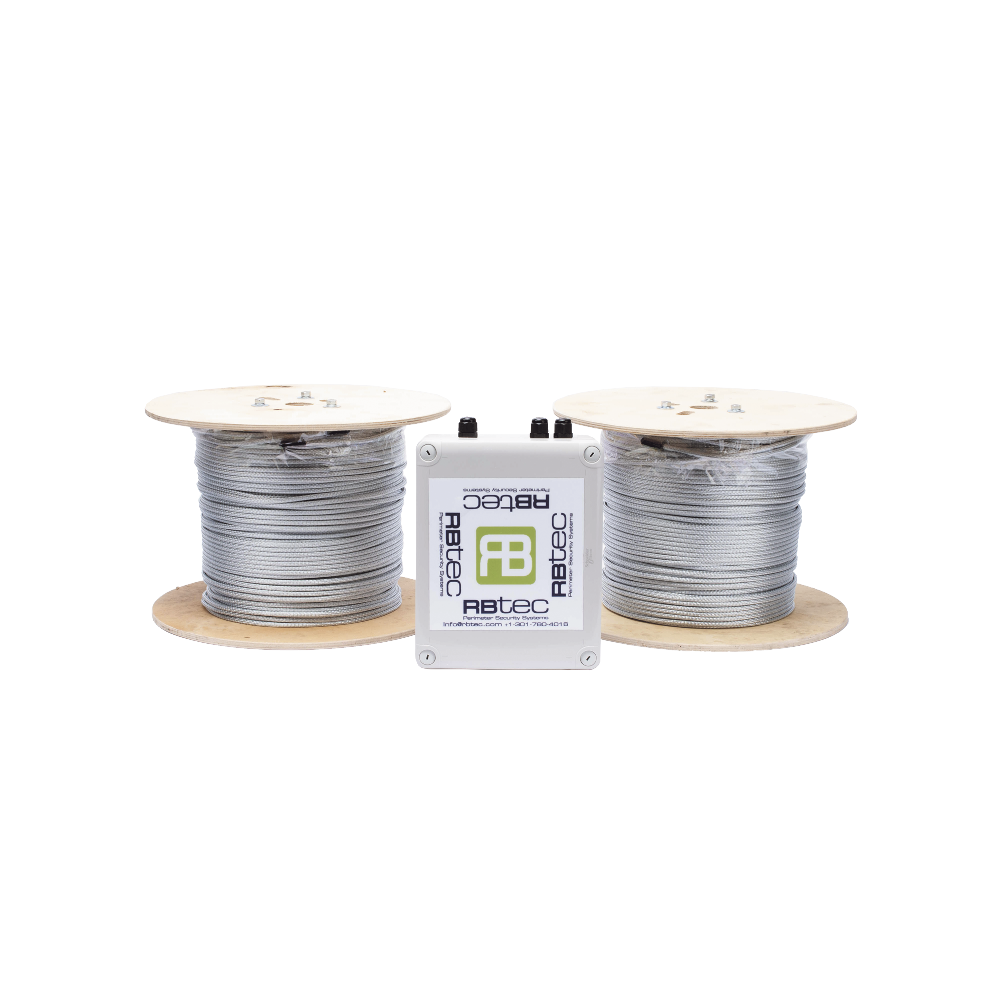 Kit de Cable Sensor Perimetral para Cerca Ciclonicas IRONCLAD / 610 METROS DE PROTECCION / 2 ZONAS; 305 METROS POR ZONA / Sin Falsas Alarmas por Viento / TODO Incluido/ TARJETA LPU400/ CalibraciÃ³n por Software