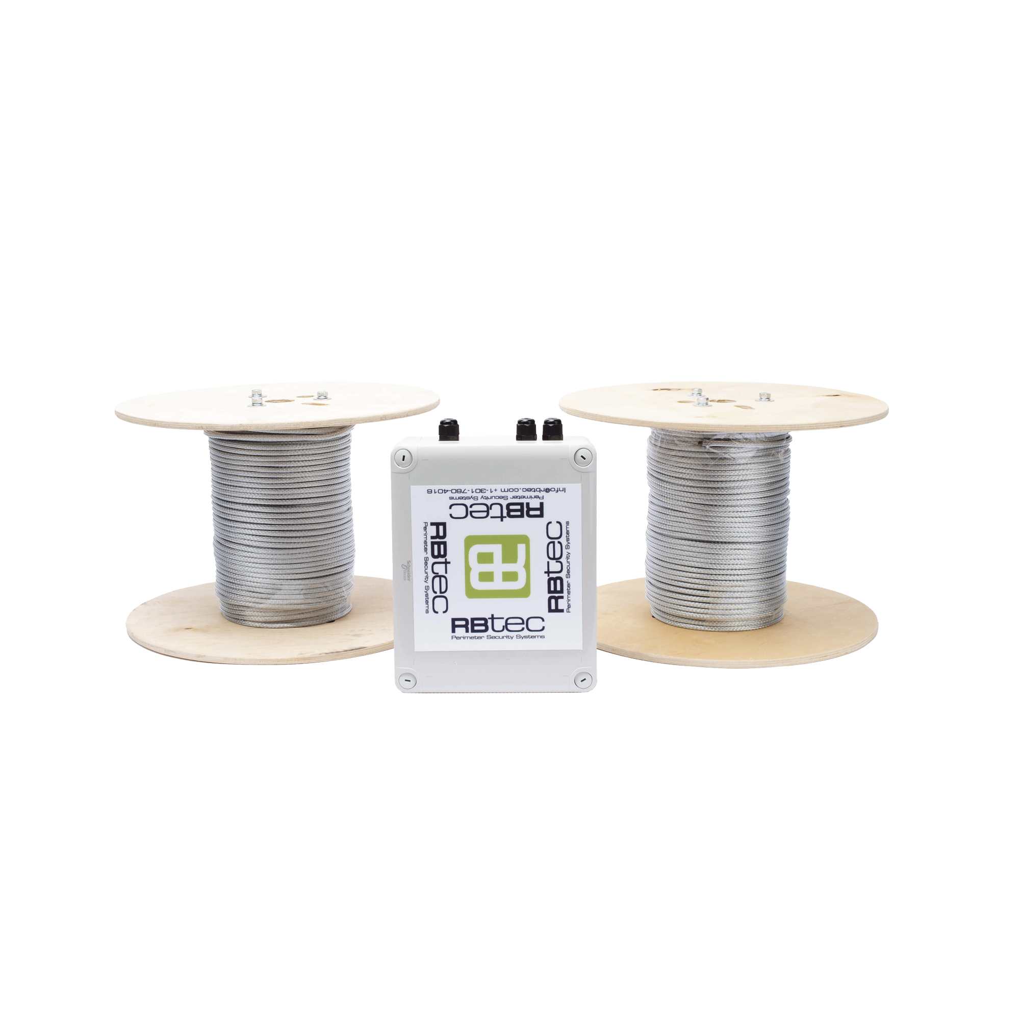 Kit de Cable Sensor Perimetral Para Cercas Ciclonicas IRONCLAD/ 305 METROS / 2 ZONAS; 152 METROS POR ZONA / Sin Falsas Alarmas por Viento / TODO Incluido TARJETA LPU400/ CalibraciÃ³n por Software