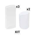 KIT BÃ¡sico Sensores InalÃ¡mbricos - Incluye 3 Contactos MagnÃ©ticos y 2 PIR - Compatibles con DSC
