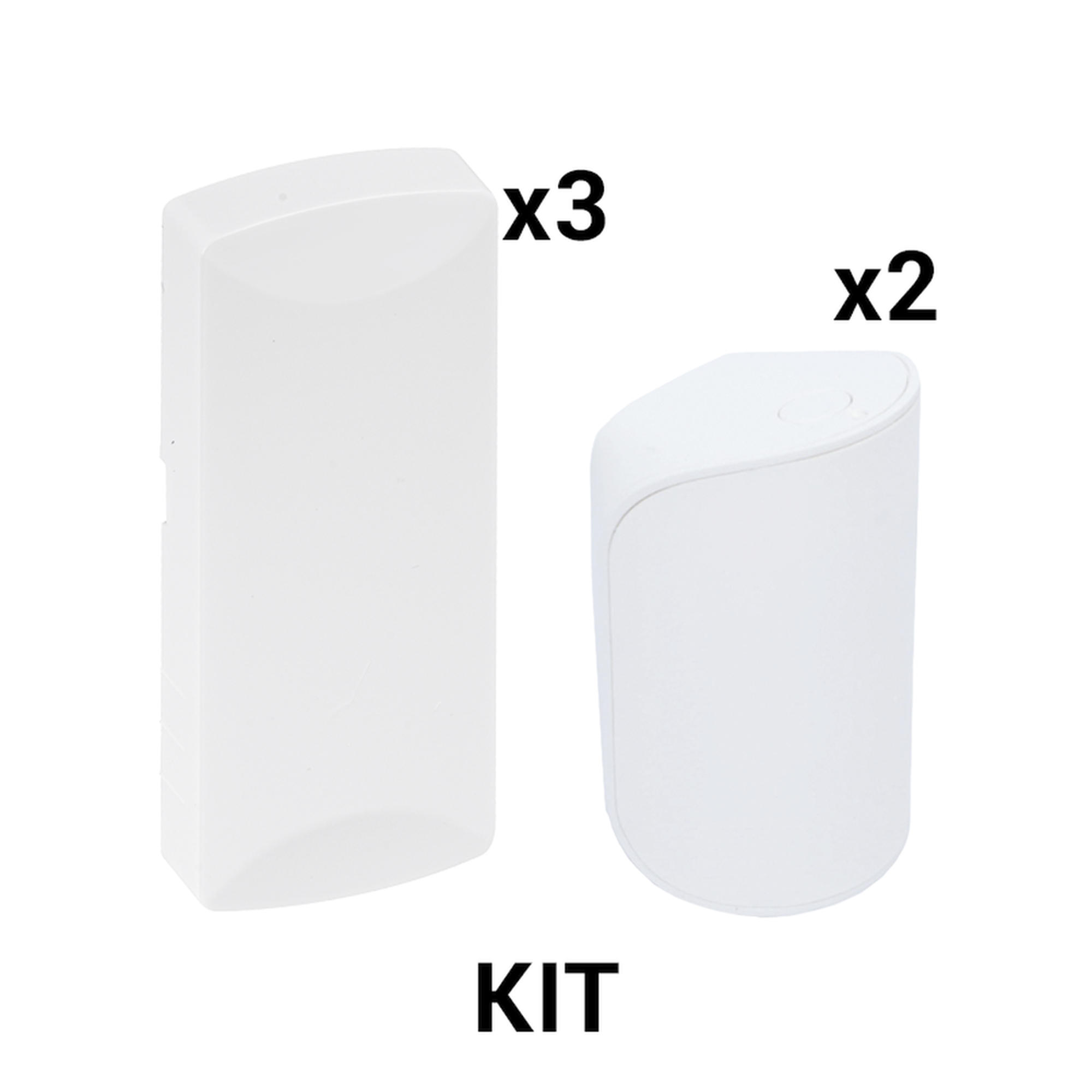 KIT BÃ¡sico Sensores InalÃ¡mbricos - Incluye 3 Contactos MagnÃ©ticos y 2 PIR - Compatibles con DSC