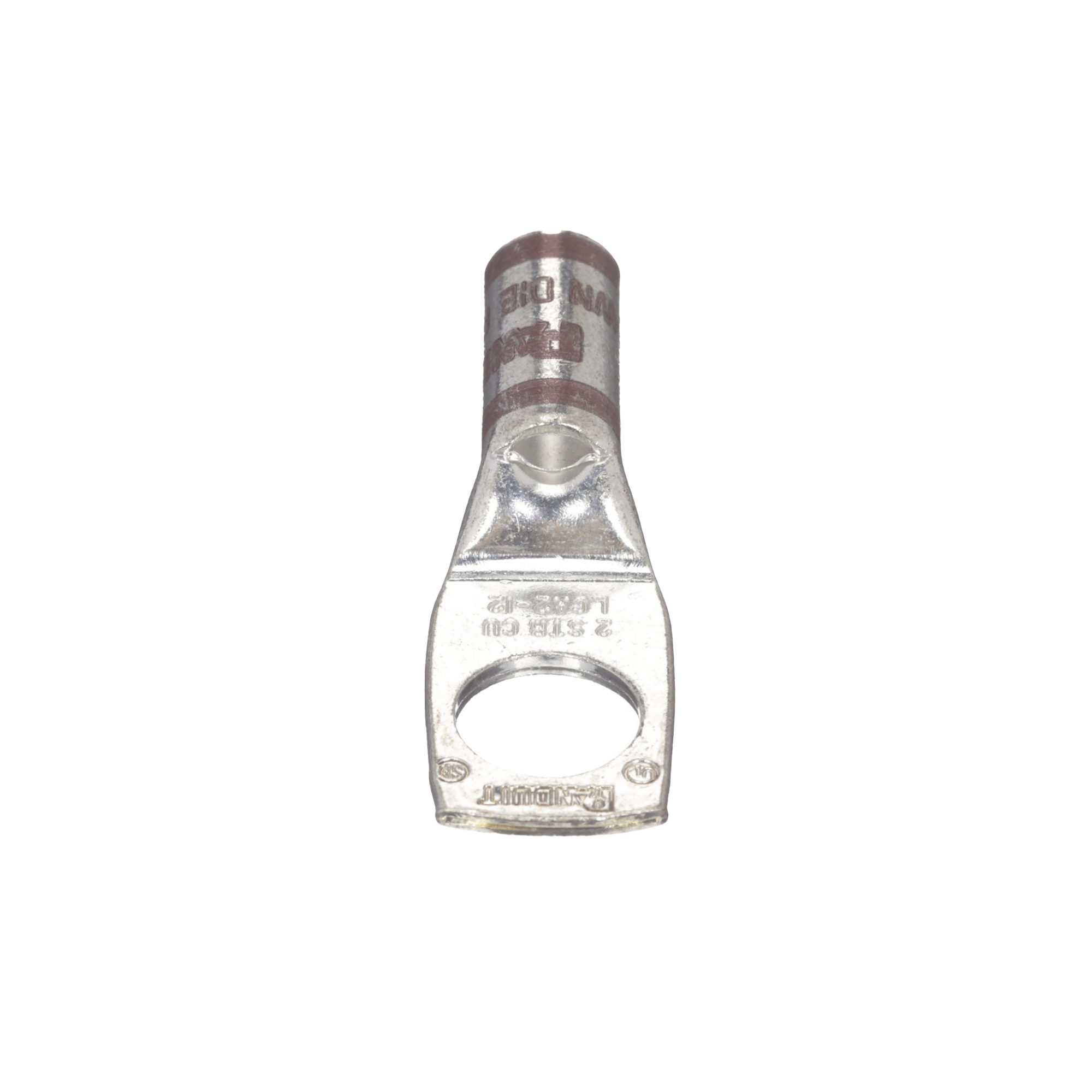 Zapata de compresiÃ³n LCA2-12-Q, para cal. 2 Awg, Barreno para tornillo prisionero de 1/2, 1 Pz