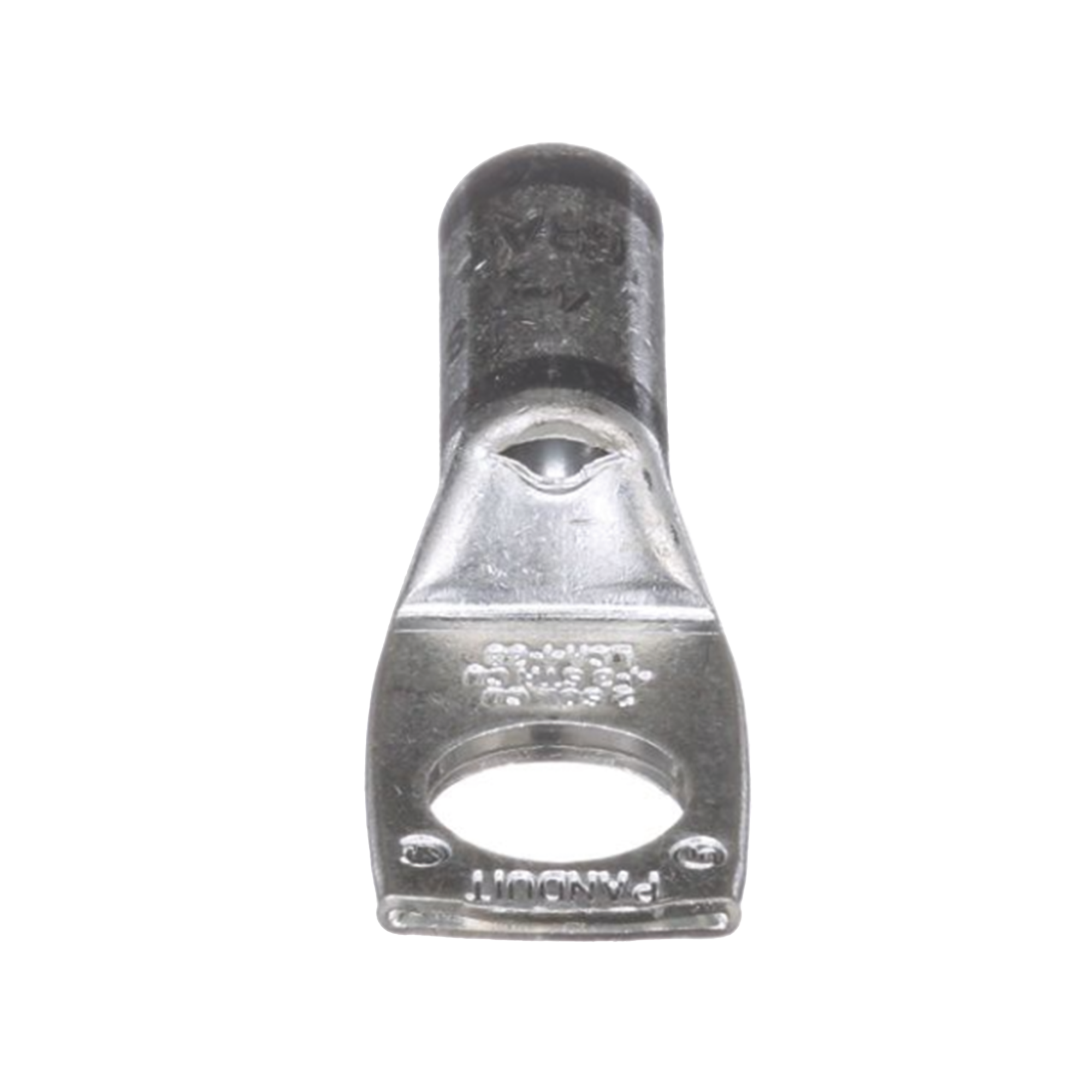Zapata de compresiÃ³n LCA4-38-L, para cal. 4 Awg, Barreno para tornillo prisionero de 3/8, 1 Pz