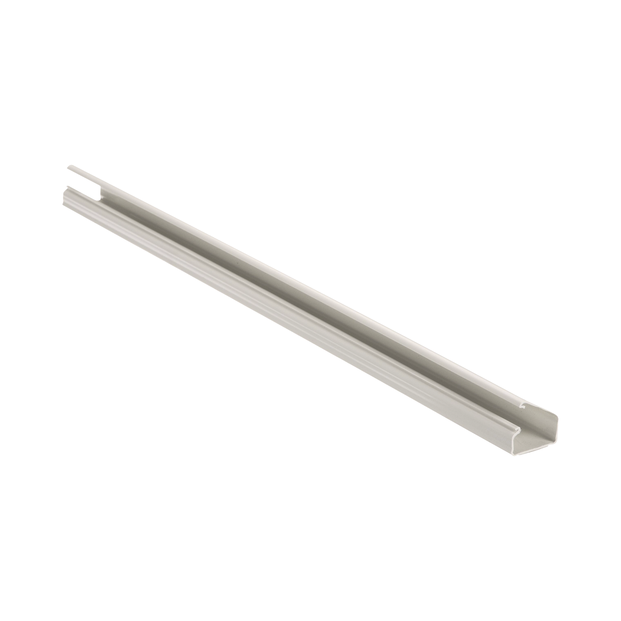 Canaleta LD10 de PVC rÃ­gido, con cinta adhesiva para instalaciÃ³n sin herramientas, de 38.4 x 24 x 1828.8 mm, Color Blanco Mate