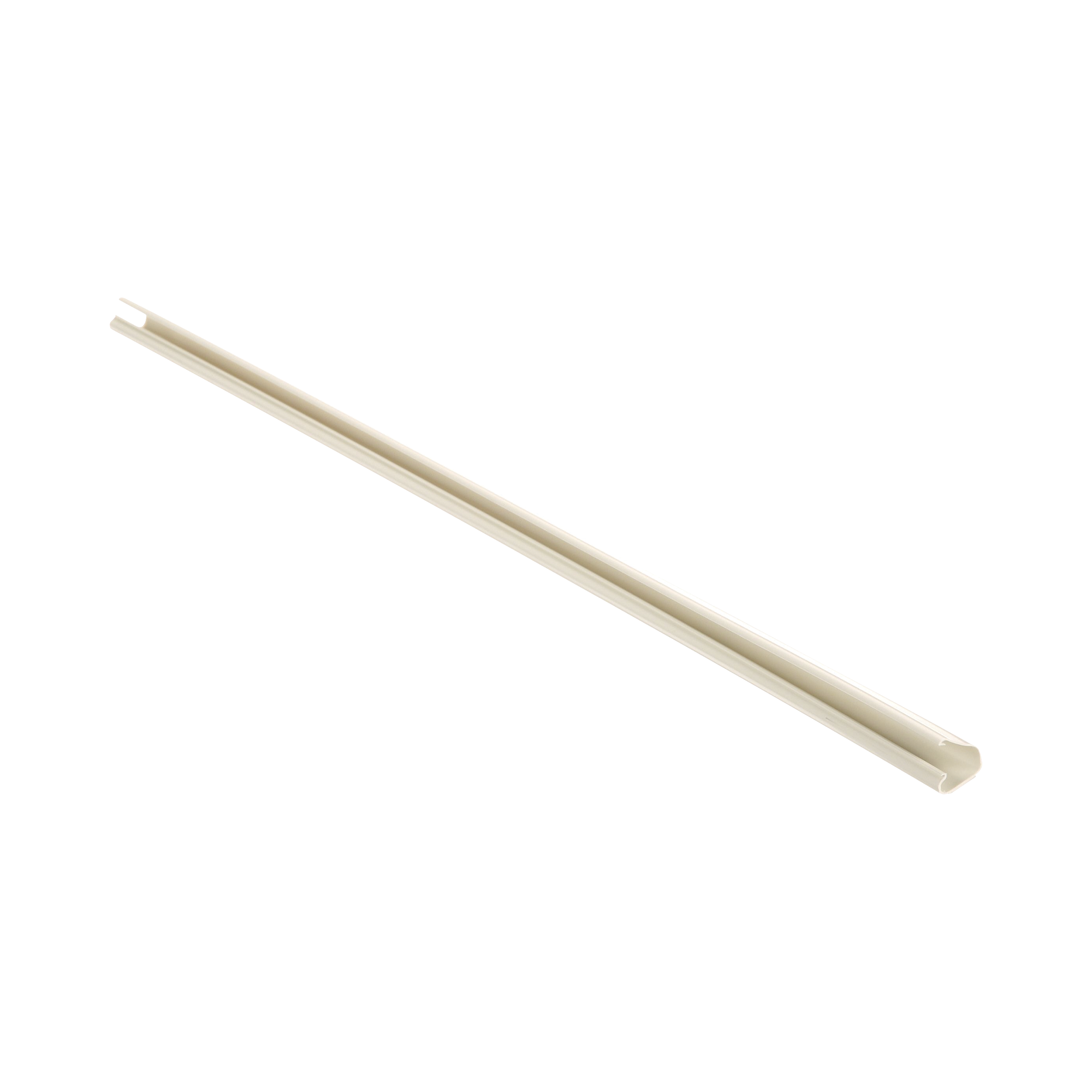 Canaleta LD3 de PVC rÃ­gido, con cinta adhesiva para instalaciÃ³n sin herramientas, 19.6 x 11.2 x 1828.8 mm, Color Blanco Mate