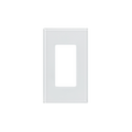 Tapa de cristal para apagador o atenuador, 1 espacio.