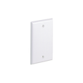 Placa de Pared Ciega Universal, Color Blanco