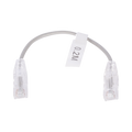 Cable de Parcheo Slim UTP Cat6 - 20 cm (7.87 Pulgadas) Gris Diámetro Reducido (28 AWG)