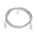 Cable de Parcheo Slim UTP Cat6 - 3 Metros (9.84 Pies) Gris Diámetro Reducido (28 AWG)