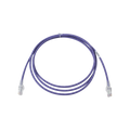 Patch Cord MC6 Modular Cat6 UTP, CM/LS0H, 2.13 Metros (7 Pies), Color Violeta, Versión Bulk (Sin Empaque Individual)