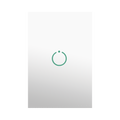 (ZWAVE) Interruptor On/Off panel tÃ¡ctil touch inalÃ¡mbrico Zwave Plus 1 boton. No requiere cable neutro, Compatible con Hubitat HC8, Ãlula  M2M, otros