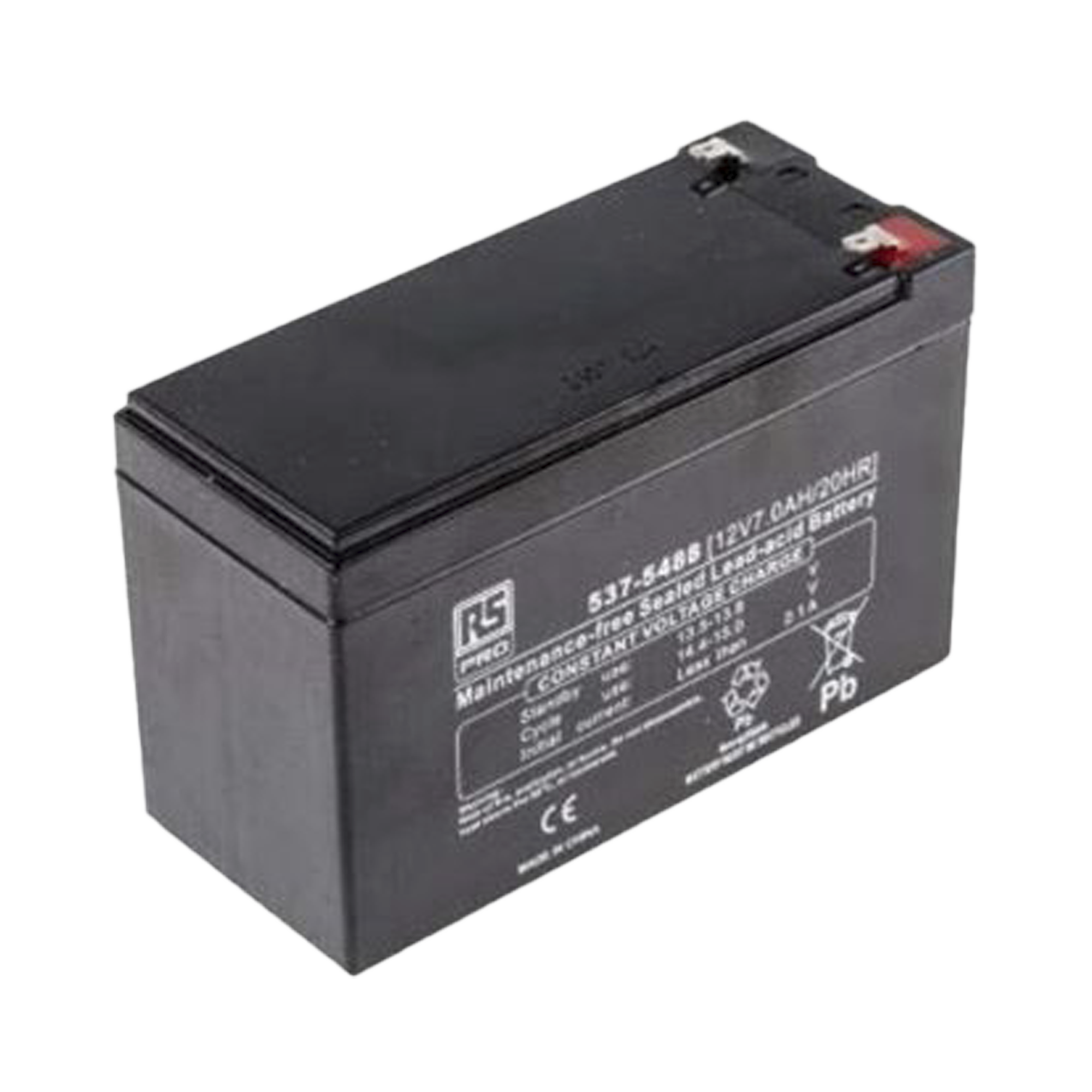 BaterÃ­a de plomo Ã¡cido de 7 Ah: 12 V para MPA2 y MPA4
