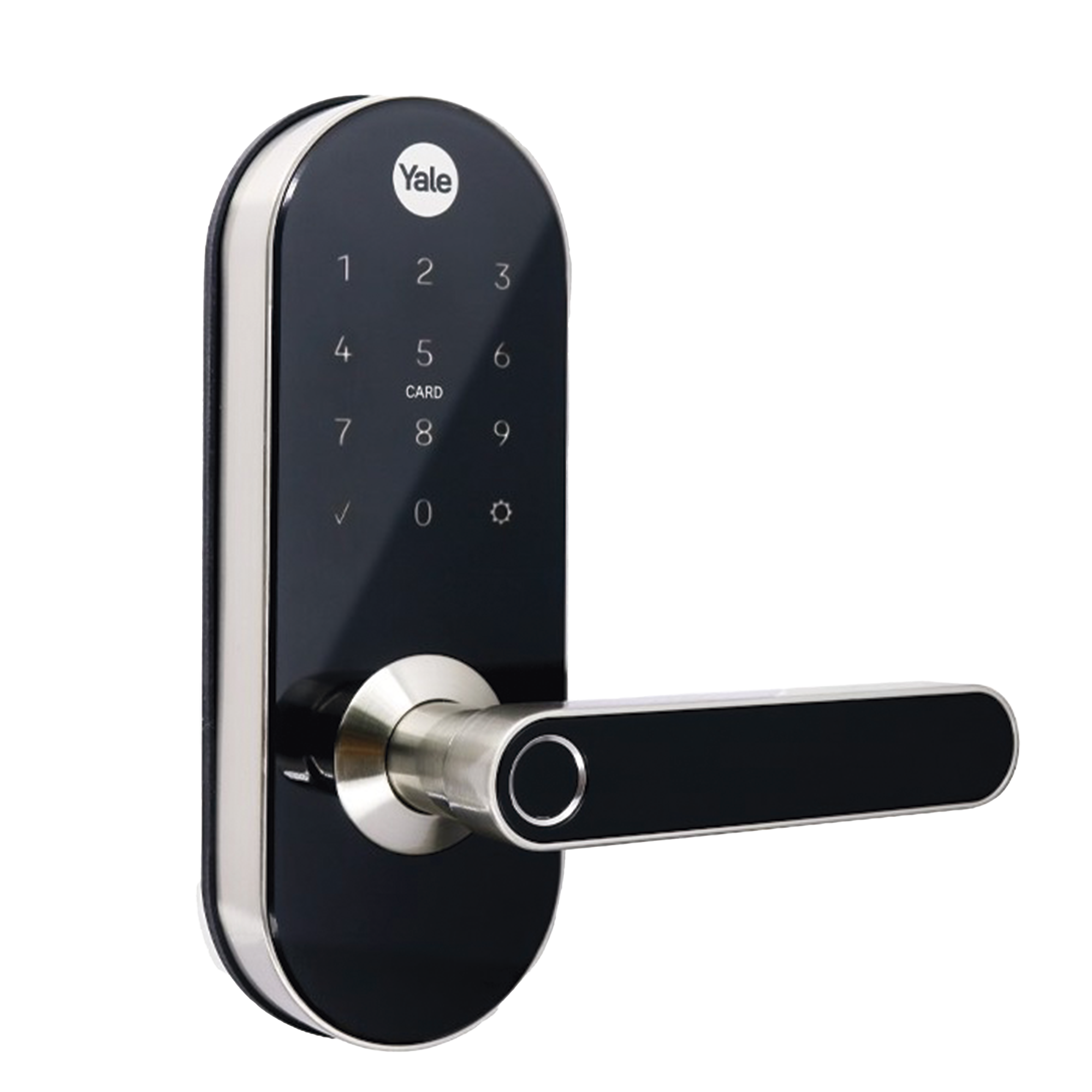 Cerradura Digital  YMC420 / con Teclado TÃ¡ctil / lector de Tarjetas / Huellas /  Incluye HUB / compatible con YALE CONNECT