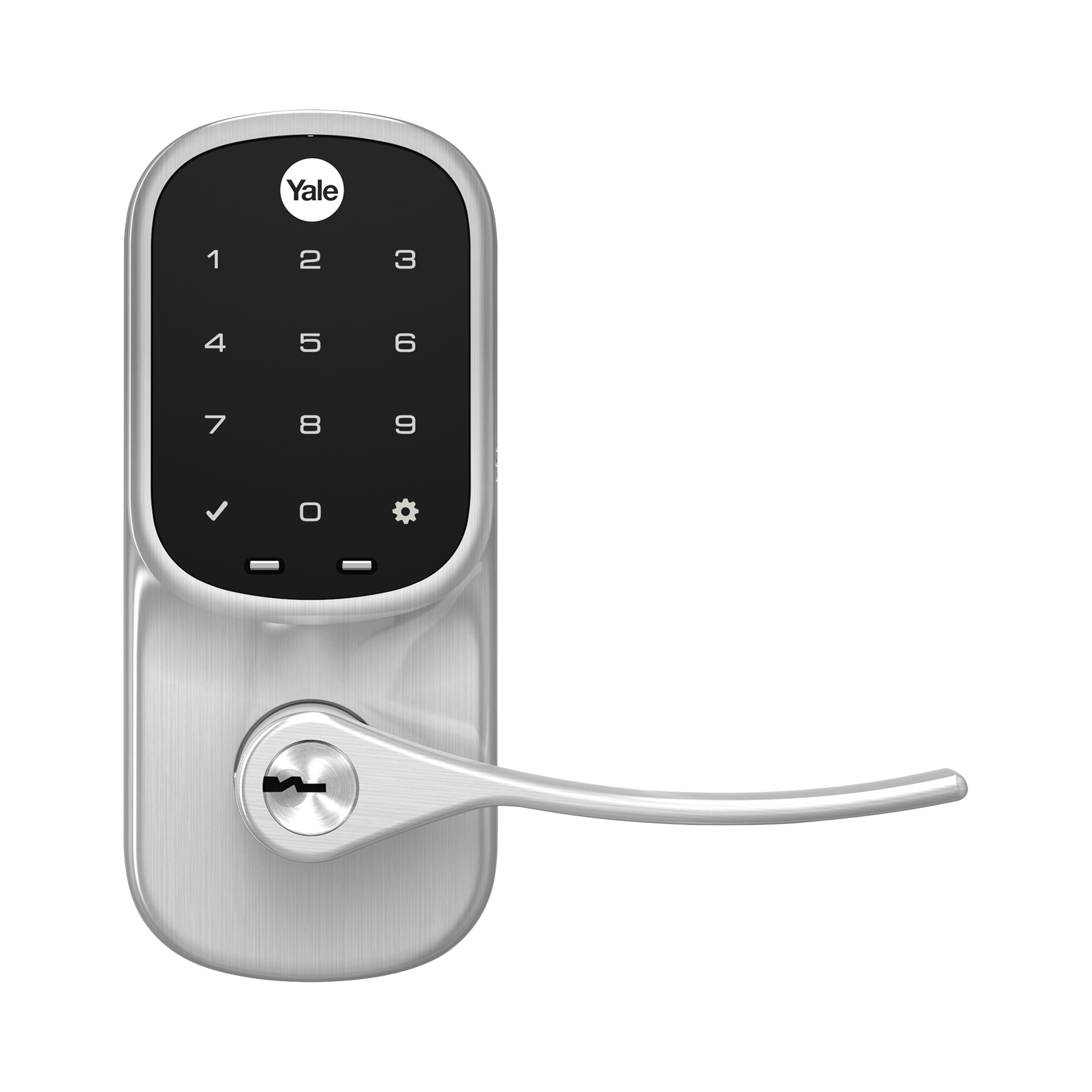 Cerradura AutÃ³noma YRL226 con Teclado TÃ¡ctil y Manija /Smarphone Control Opcional/ Para puertas de 35 mm a 45 mm de espesor.