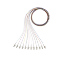 Kit de 12 Pigtails con Conector LC, Multimodo 50/125 OM4, 900um, de 1 Metro (3.28 Pies)