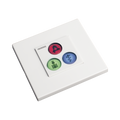 Modulo de 3 Botones iluminados con Lector RFID 125 KHz / Alarma / Cancelar y CÃ³digo Azul / BUS RS485 / Compatible con NX0019/B, NX1021 y NX0015