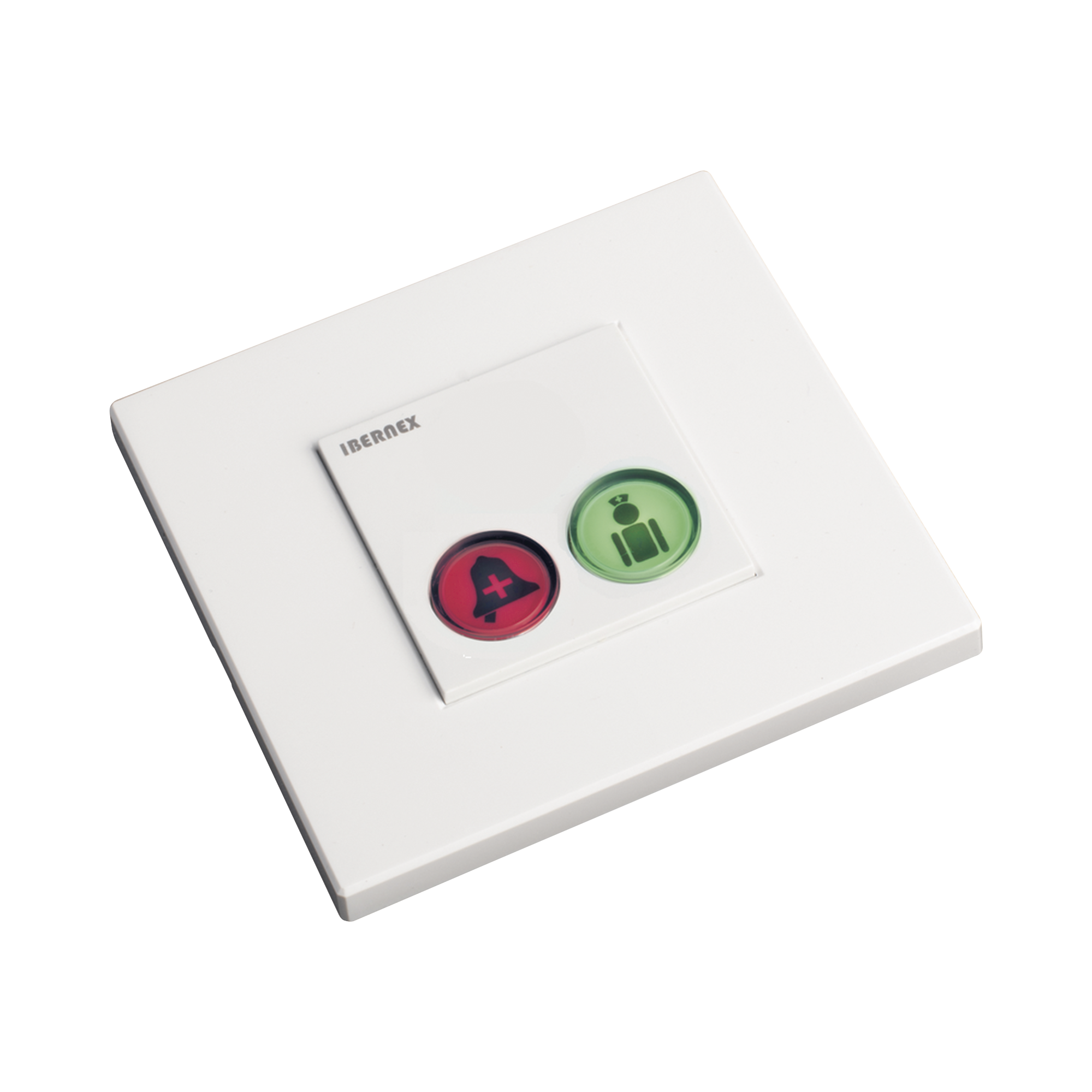 Modulo de 2 Botones iluminados con Lector RFID 125 KHz / Alarma y Cancelar / BUS RS485 / Compatible con NX0019/B, NX1021 Y NX0015