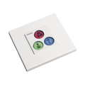 Modulo de 3 Botones iluminados para habitaciÃ³n de Hospital / Alarma / Cancelar y CÃ³digo Azul / BUS RS485 / Compatible con NX0019/B, NX1021 Y NX0015