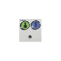 MODULO DE 2 BOTONES ILUMINADOS (VERDE Y AZUL) CON JACK DE 3,5MM PARA PULSADORES NX0871 Y NX0881 Y LECTOR RFID 125KHz INTEGRADO (4). CONEXION BUS RS485