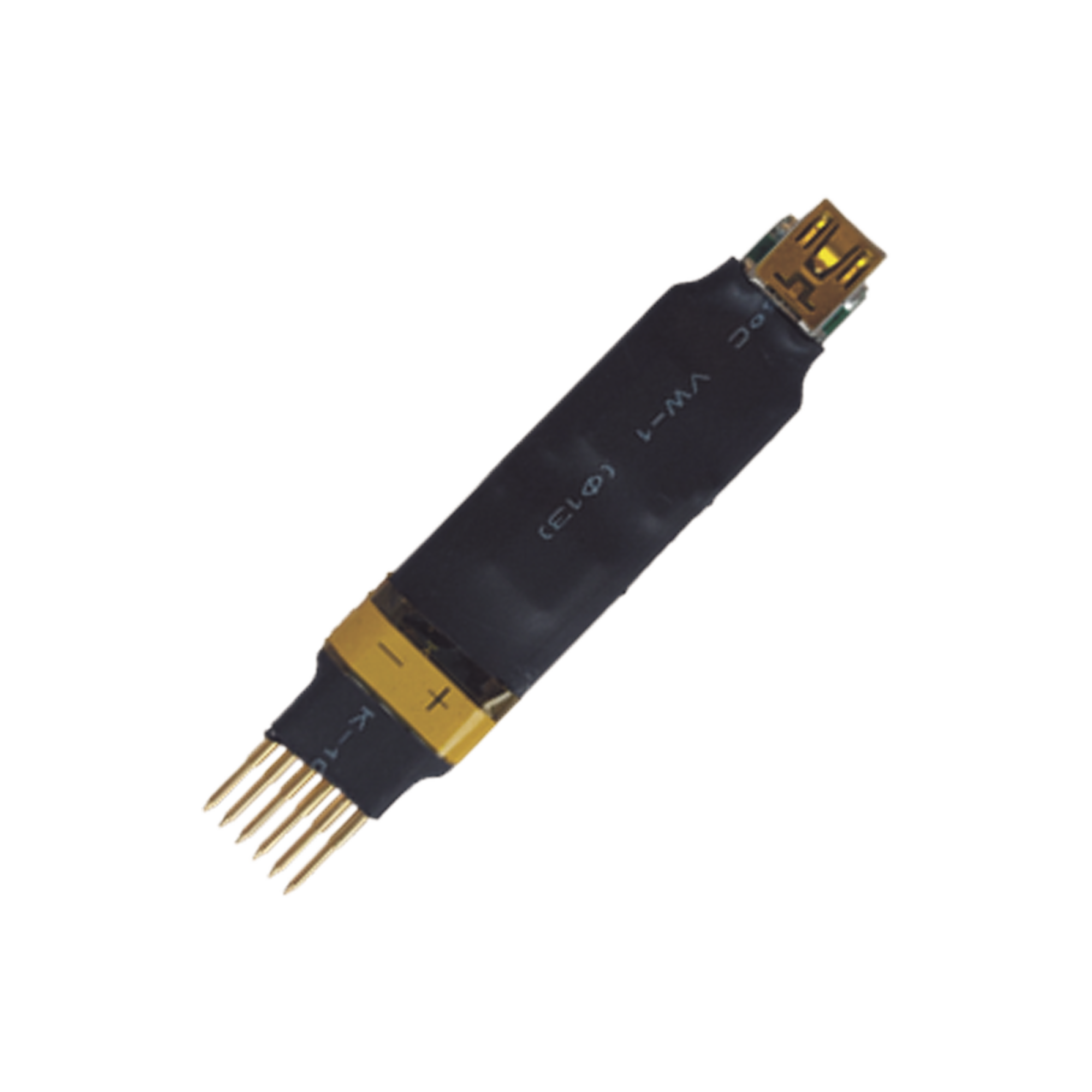 Programador para Receptor de Alarmas / Plug 6 Pogo-Pin / 0.005 kg / USB Plug de 6 Pogo / 75x15x5 mm / Incluye Software de ConfiguraciÃ³n