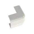 Esquinero exterior, para uso con canaleta LD5, material ABS, Color Blanco Mate