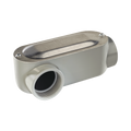 Caja oval roscada tipo LR de 3" chica (76.2 mm) Incluye tapa y tornillos.