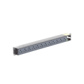 PDU BÃ¡sico para DistribuciÃ³n de EnergÃ­a, Enchufe de Entrada NEMA 5-15P, Con 12 Contactos NEMA 5-20R, InstalaciÃ³n Horizontal de 19in, 1UR, 15 Amp, 120 Vca