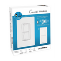 (Caseta Wireless) Kit, Apagador, base para empotrar en pared el control remoto PICO, tapa, ideal para el control de iluminaciÃ³n,.
